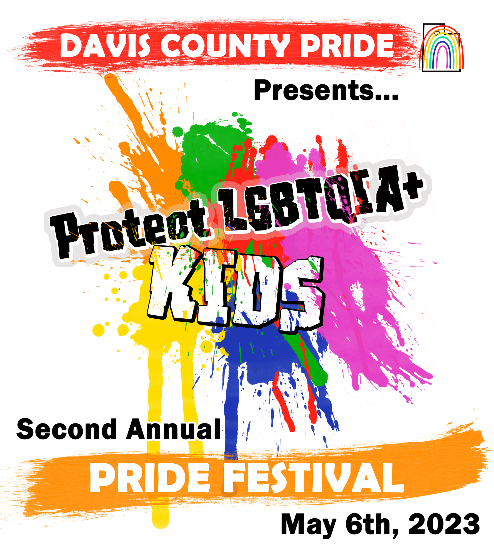 Mark Your Calendars! The Davis County Pride Festival is returning this May!